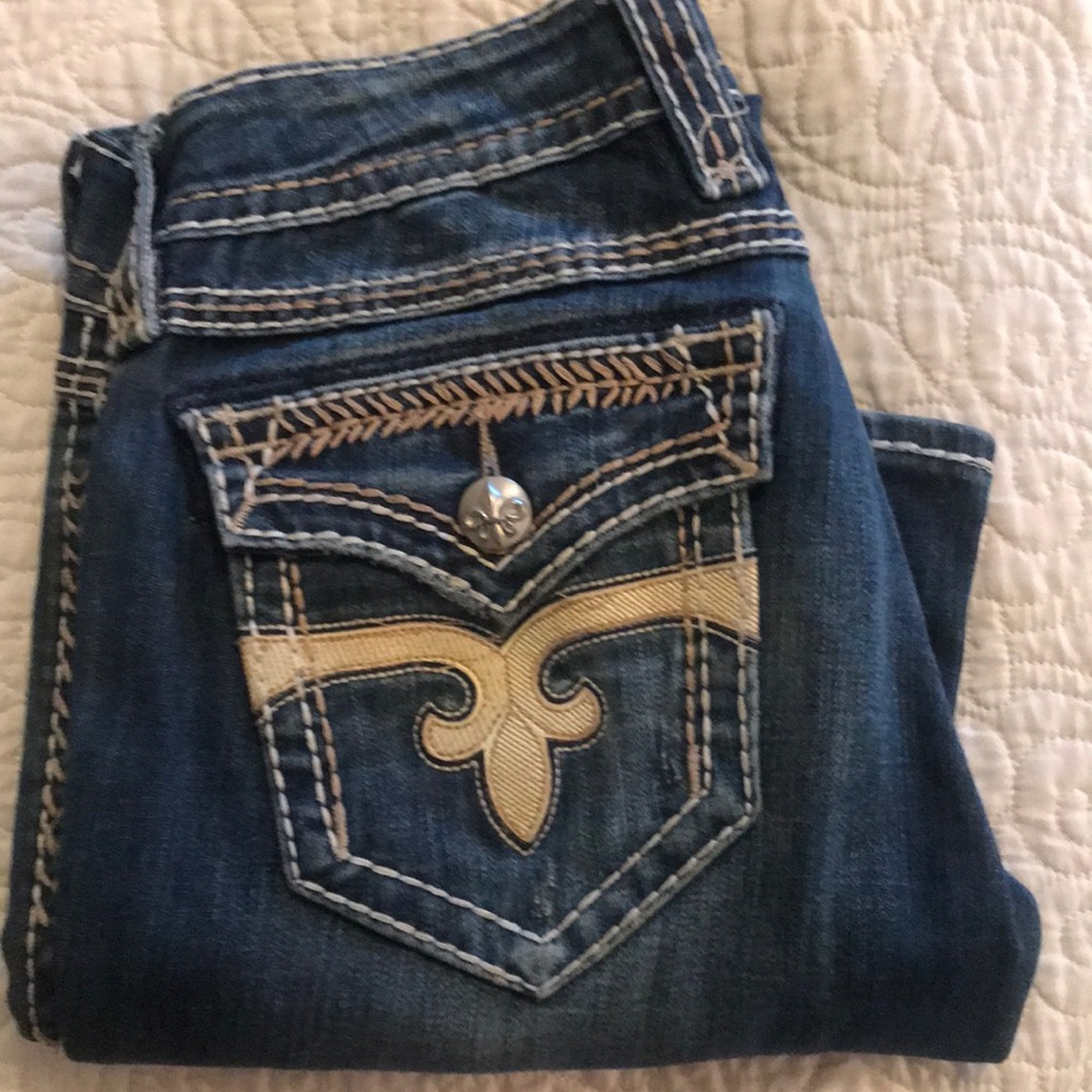 Rock Revival Jeans sz 28 and Miss Me Jeans sz 27